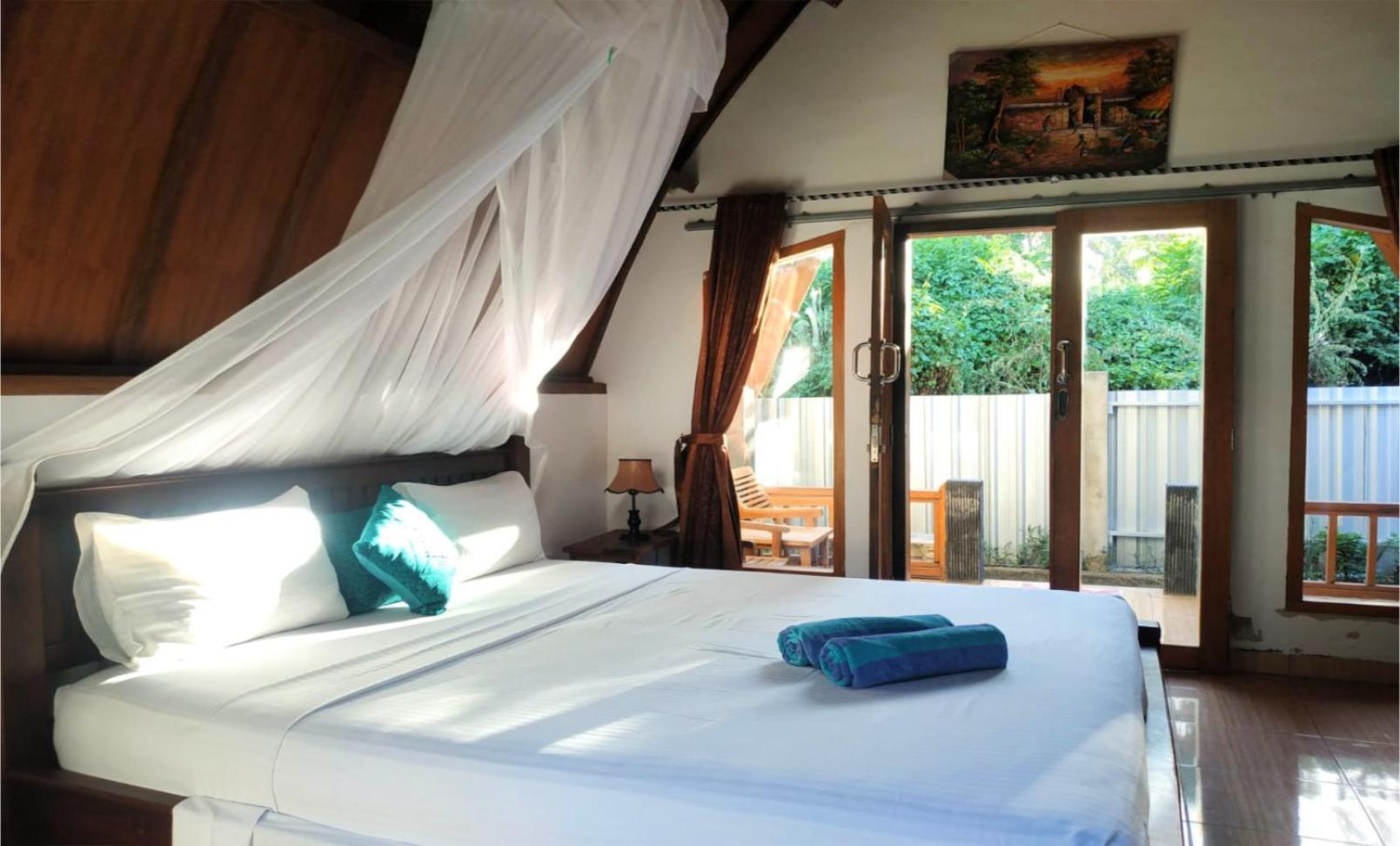 Matahari Bungalow 3 Otel Gili Air Dış mekan fotoğraf