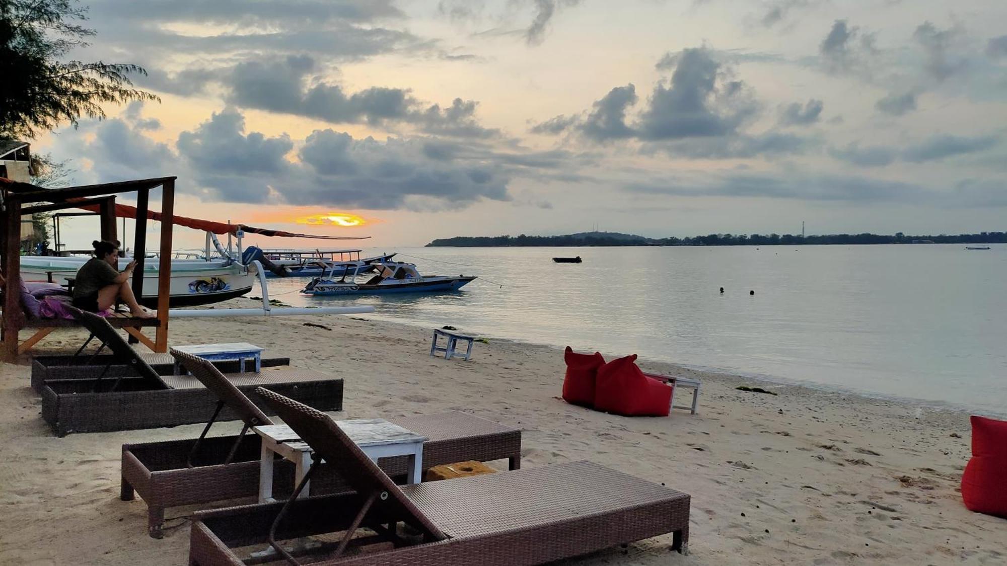 Matahari Bungalow 3 Gili Air Dış mekan fotoğraf
