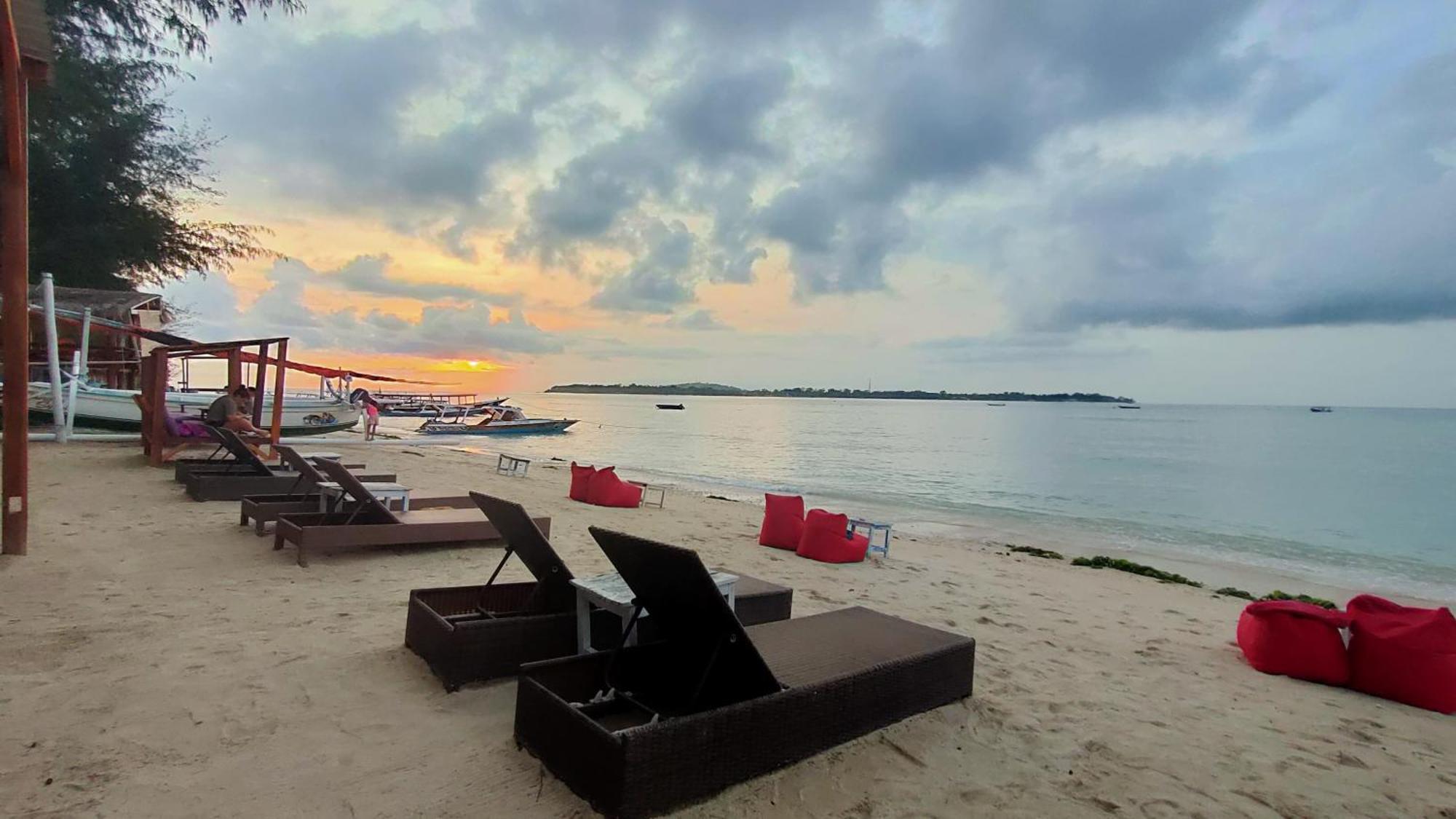 Matahari Bungalow 3 Gili Air Dış mekan fotoğraf