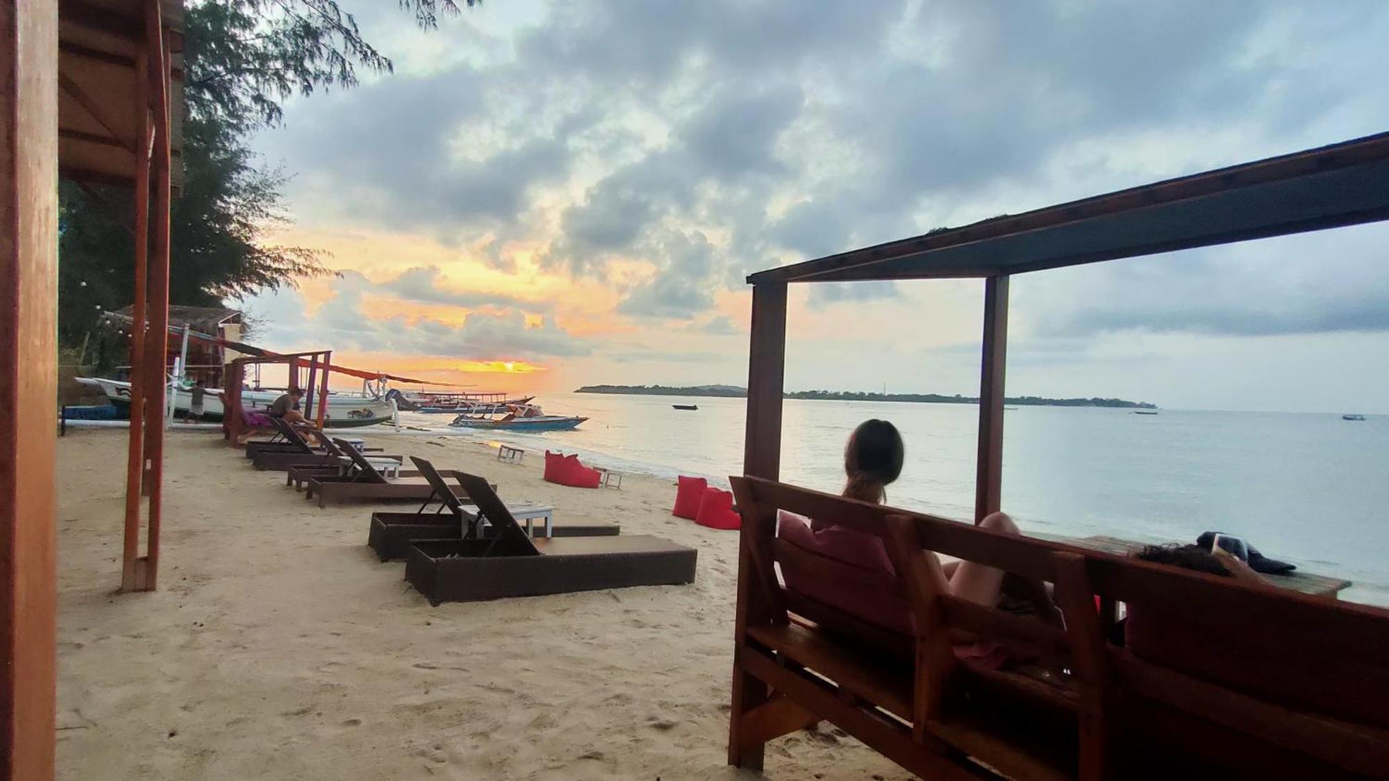Matahari Bungalow 3 Gili Air Dış mekan fotoğraf