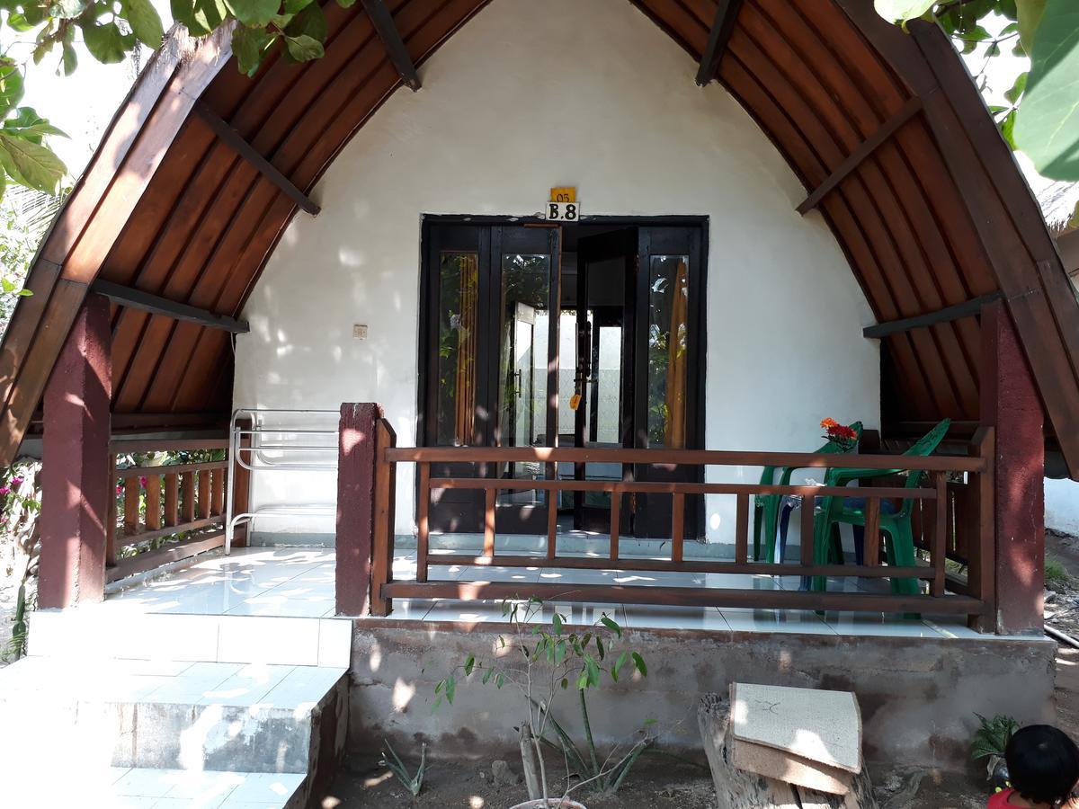 Matahari Bungalow 3 Otel Gili Air Dış mekan fotoğraf